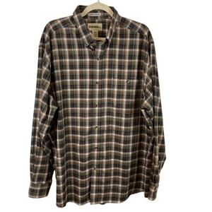Gander Mountain Men’s Plaid Long Sleeve Shirt Size XL